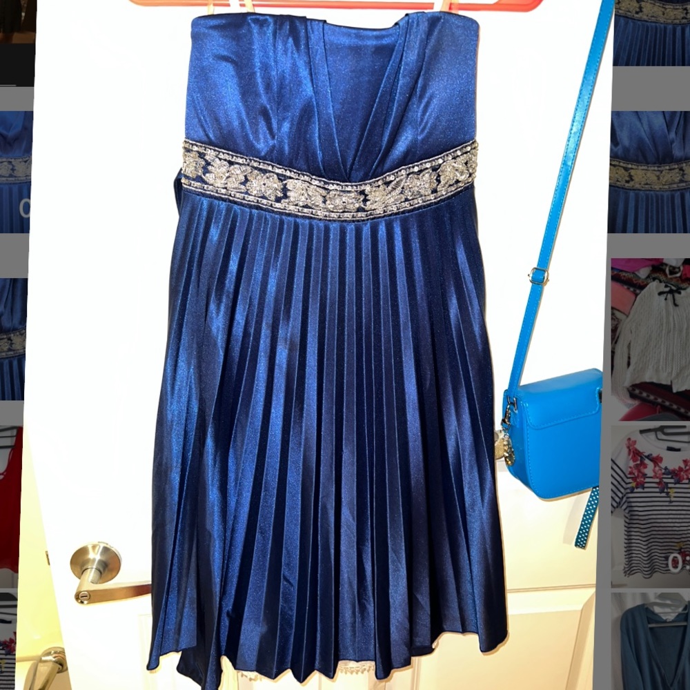 Dark navy blue dress